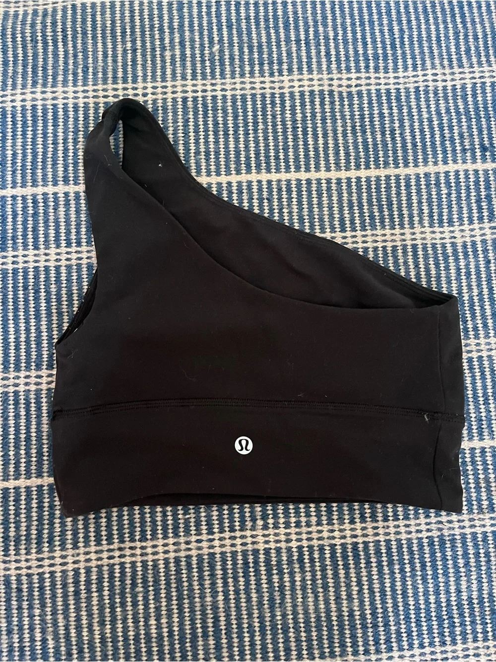 Lululemon One Shoulder Sports Bra Black Size 4